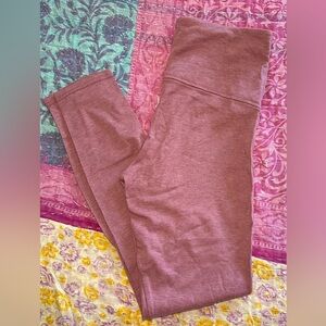 FABLETICS SO soft, Live-in high waisted leggings, large! Mauve pink-ish color.